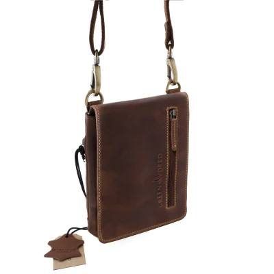 Borseta piele Green Deed FIR02V cognac-image4