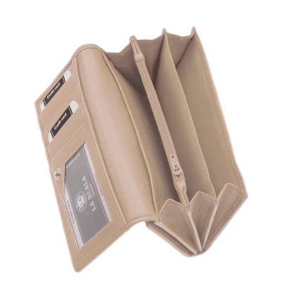 Portofele piele dama LA SCALA ANC155-l.beige-image3