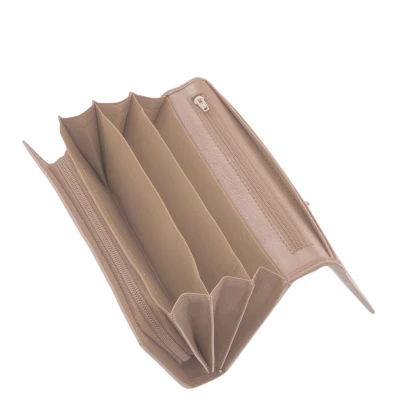 Portofele piele dama LA SCALA ANC064-l.beige-image4