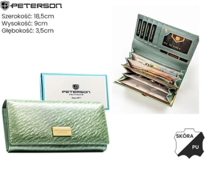 Portofel PETERSON PX24-CNF-5426 Mint