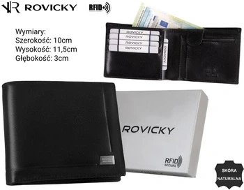 Portofel ROVICKY PC-107-NBAR-5618 Black