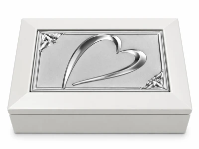 Cutie bijuterie AFA0068-C alb
