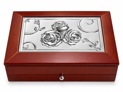 Cutie bijuterie AFAS0053-A marou sertar