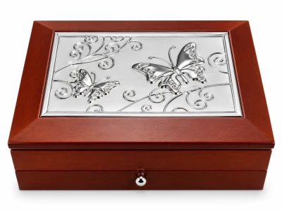 Cutie bijuterie AFAS0053-B marou sertar