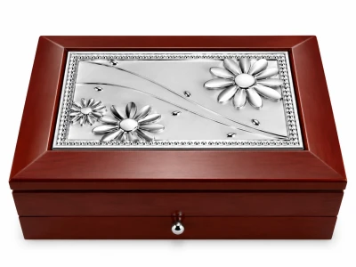 Cutie bijuterie AFAS0053-D marou sertar