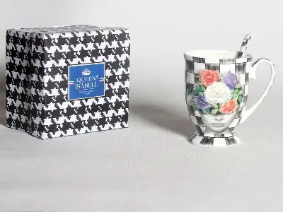 Cana porcelan Womens Floral 01971