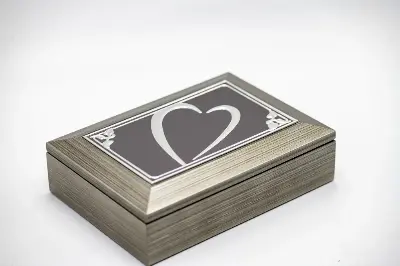 Cutie bijuterie AFAS0277 gri