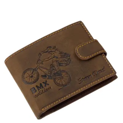 Portofele piele Green Deed BMX