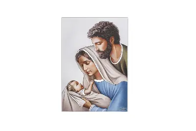 Icoana CUORE Sacra Famiglia CU129/2C