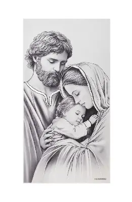 Icoana ICONIC Holy Family IC100/2B