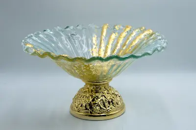 Murano Italy CRUMBS GOLD NODO CNT8063-1165BNG