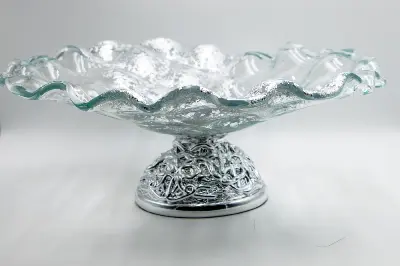 Murano Italy CRUMBS SILVER NODO CNT8297-1204BNG