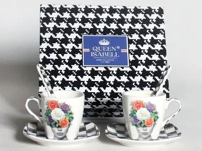 Set porcelan Womens Floral 02343