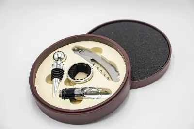 SET VIN LEMN ROTUND 608110-B